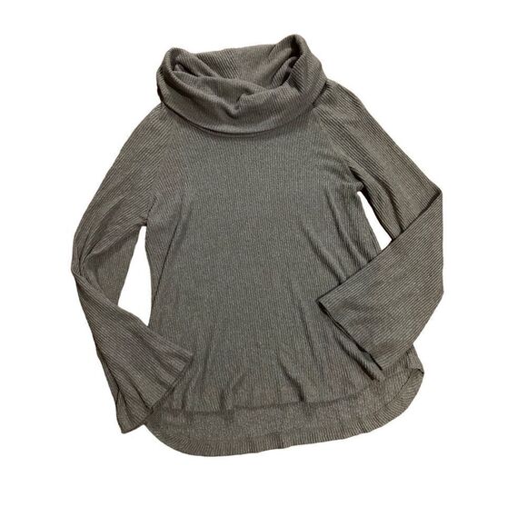 Anthropologie Maeve Maurisa Cowlneck Thermal Sweater XS Olive green - Picture 1 of 7
